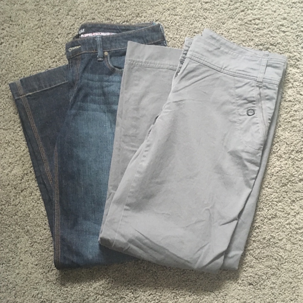 2 pair pants
